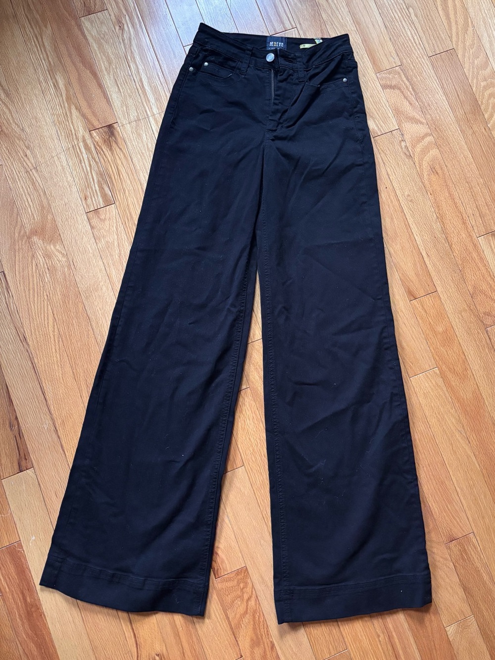 Anthropologie Maeve Black Women’s Wide Leg Jeans